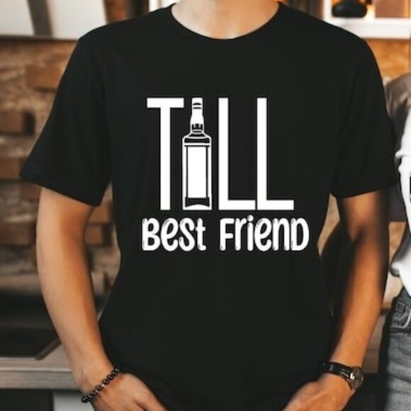 Tops - Best friend shirts,Tall Best Friend, Short Best Friend, bestie Tshirt,bff
